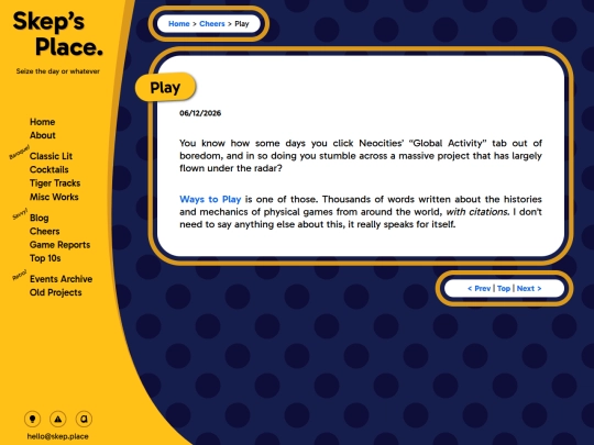 cheers/2026/09-play screenshot