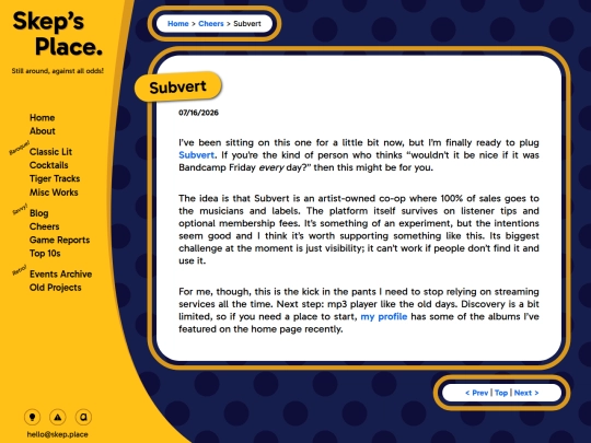 cheers/2026/12-subvert screenshot