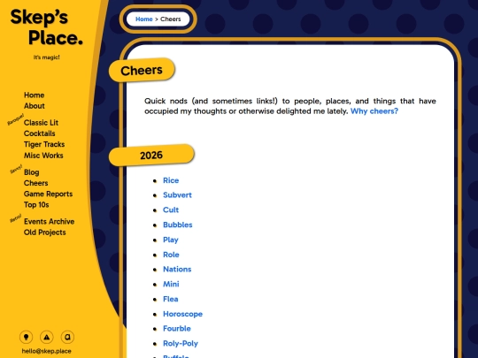 cheers screenshot