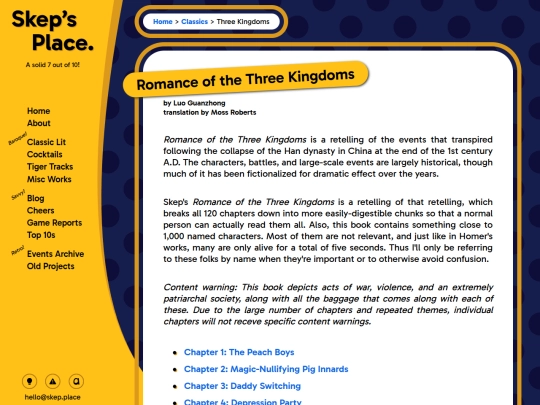 classics/threekingdoms screenshot