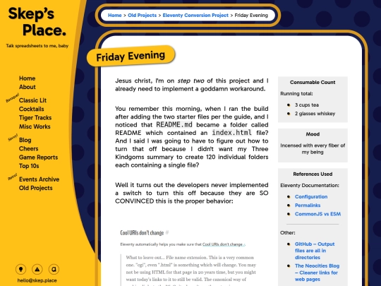 misc/eleventy/02-fri-eve screenshot
