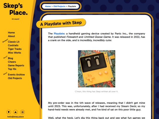 playdate screenshot