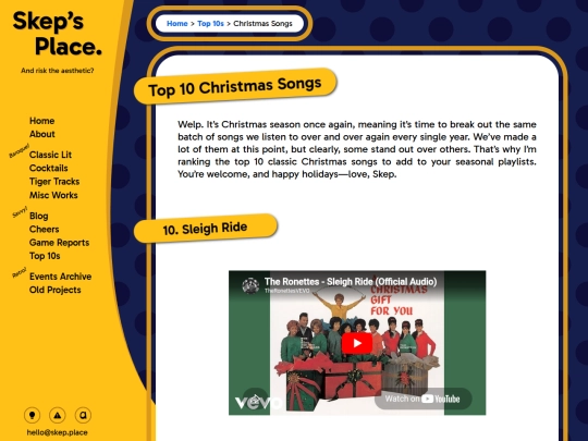 top-10s/christmas-songs screenshot
