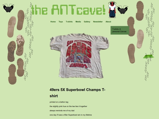 T-Shirts/T-shirt Descriptions/49ersChamps screenshot