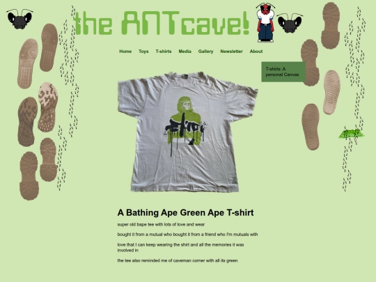 T-Shirts/T-shirt Descriptions/BapeGreenGraffiti screenshot