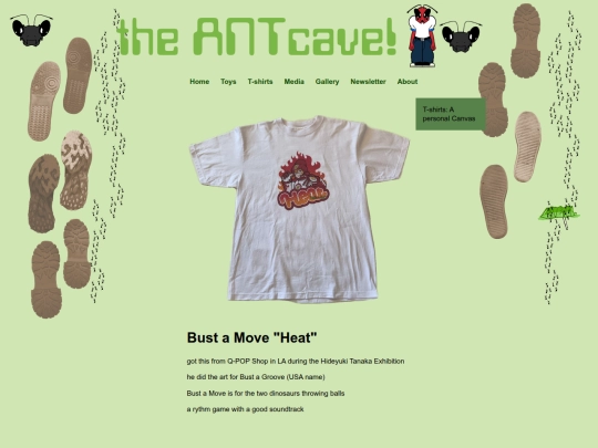 T-Shirts/T-shirt Descriptions/BustaMoveHeat screenshot