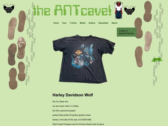 T-Shirts/T-shirt Descriptions/HarleyWolf screenshot