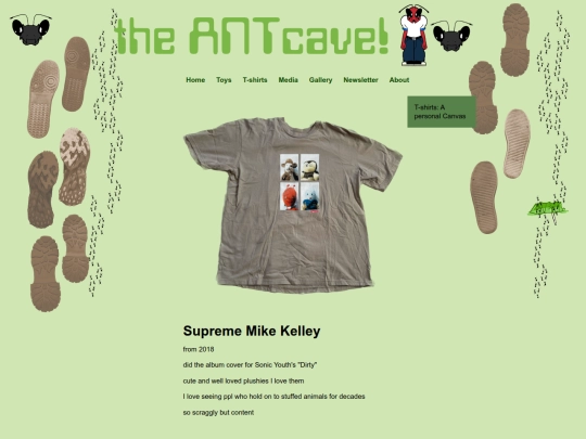 T-Shirts/T-shirt Descriptions/PremeMikeKelly screenshot