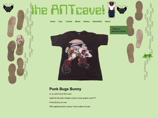 T-Shirts/T-shirt Descriptions/PunksBunny screenshot