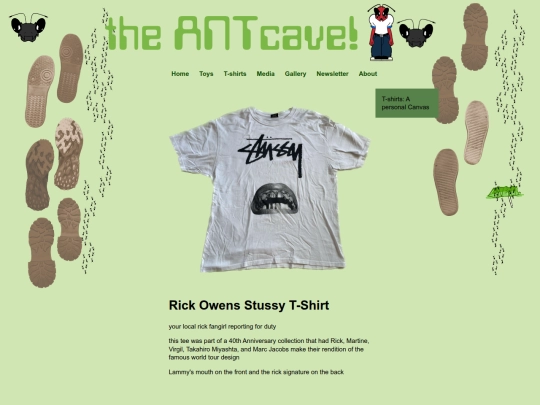 T-Shirts/T-shirt Descriptions/RickStussy screenshot