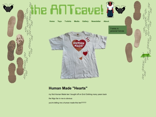 T-Shirts/T-shirt Descriptions/humanmadehearts screenshot