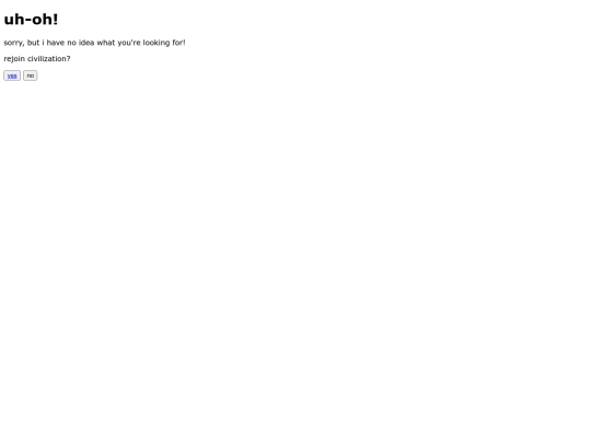not_found screenshot