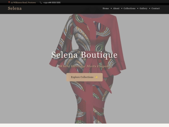selena-fashion-boutique screenshot