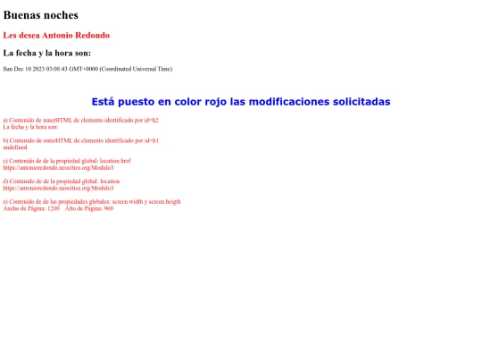 Modulo3 screenshot