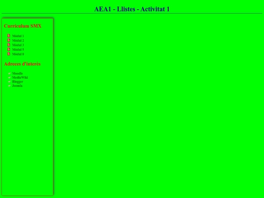 ActivitatsDeLlistes/Activitat1/Activitat1Llistes screenshot