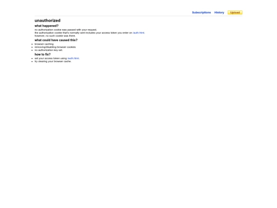 unauth screenshot