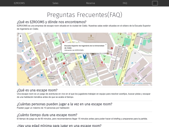 faq screenshot