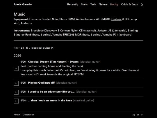 music screenshot