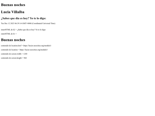 modulo3 screenshot