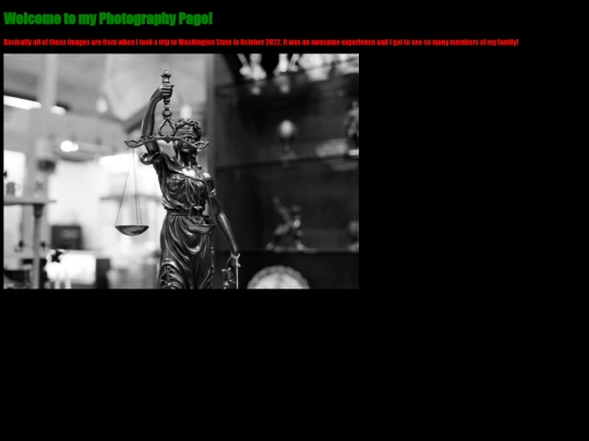 Photography screenshot