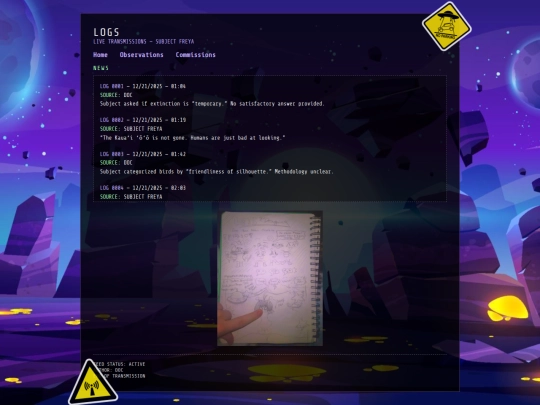 logs screenshot