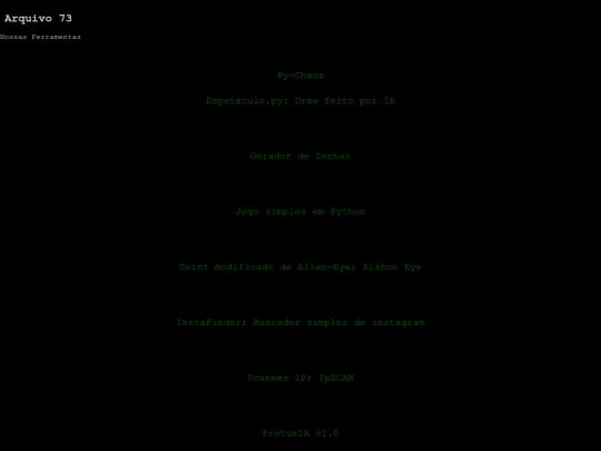 arch screenshot