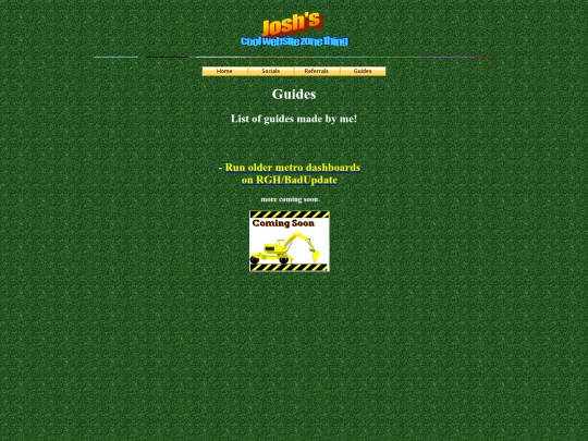 guides screenshot