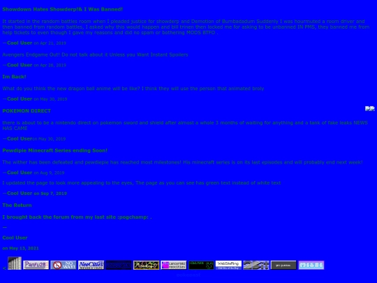 Forum screenshot