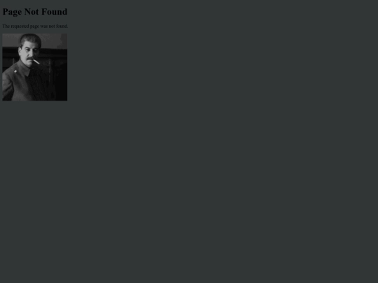 not_found screenshot