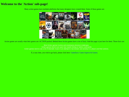 Action screenshot