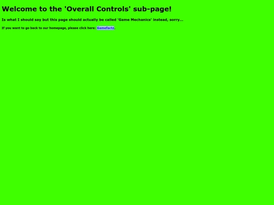 OverallControls screenshot