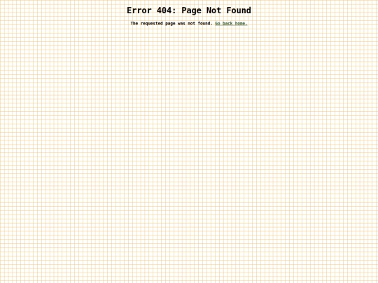 not_found screenshot