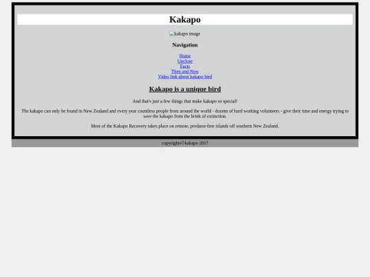 assess1/kakapo screenshot
