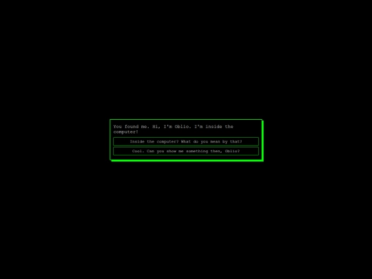 Oblioishere screenshot