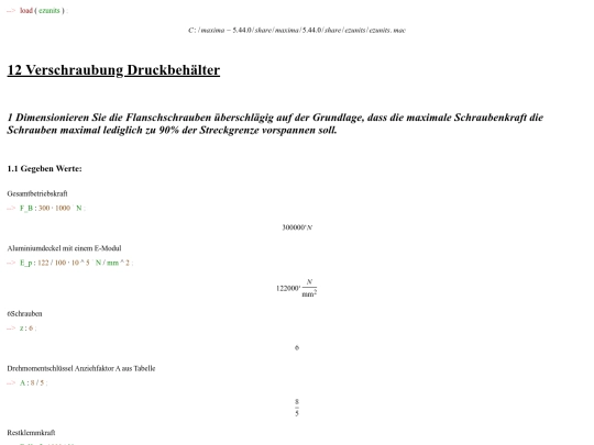 12 Verschraubung Druckbehälter screenshot