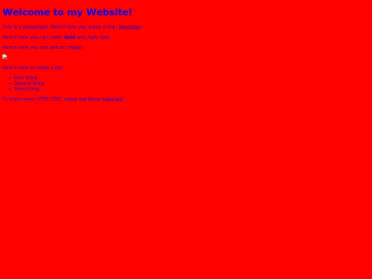 page screenshot
