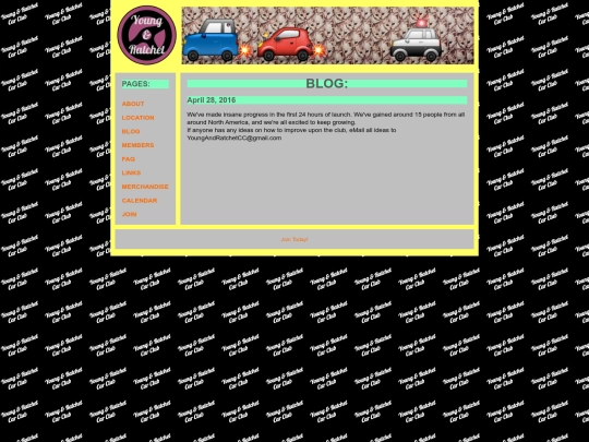 blog screenshot