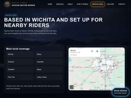 service-area screenshot
