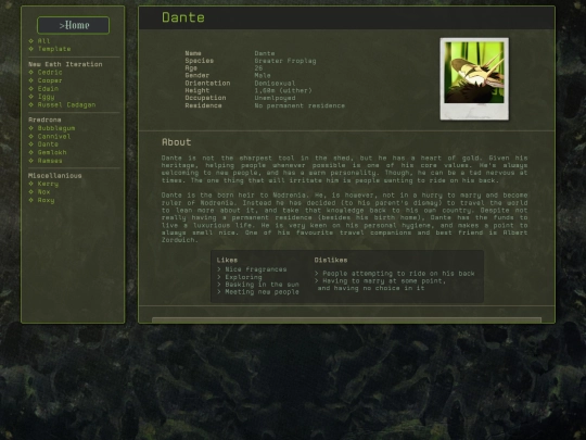 home/ocs/dante/dante screenshot