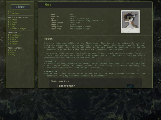 home/ocs/nox/nox screenshot