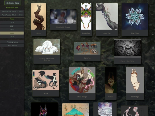 portfolio/year/2022 screenshot