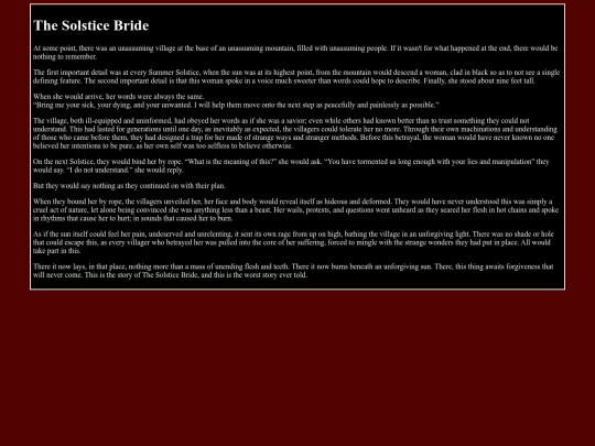 Stories/One screenshot