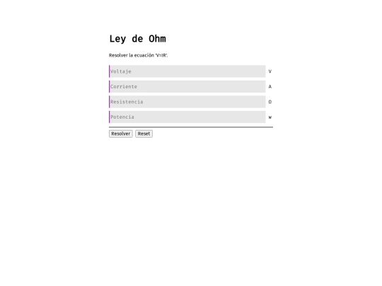 tools/ley-ohm screenshot