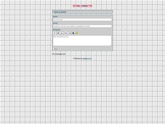 jerixis's guestbook screenshot