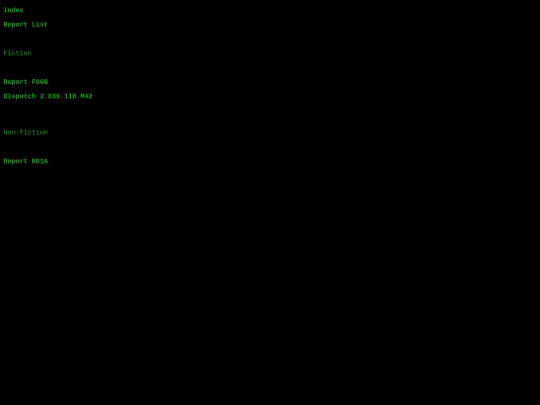 report_list screenshot