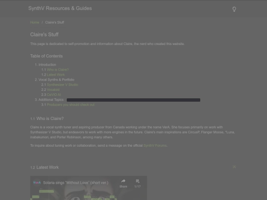 claire screenshot