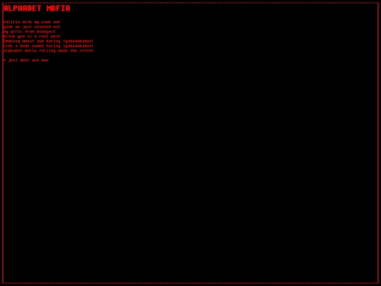 lyrics/alphabetmafia screenshot