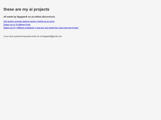 ai-projects screenshot