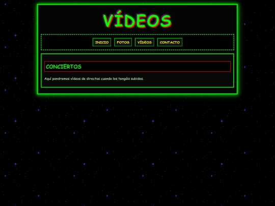 videos screenshot