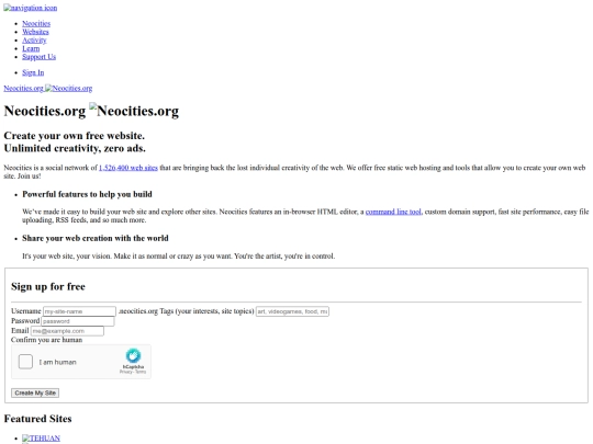 index screenshot